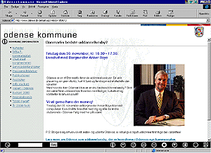 Odense Kommunes hjemmeside