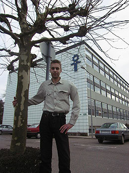 Ulrik Mberg foran Odense Teknikum